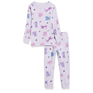 Moon and Back Hanna Andersson girls pajamas size 6-7